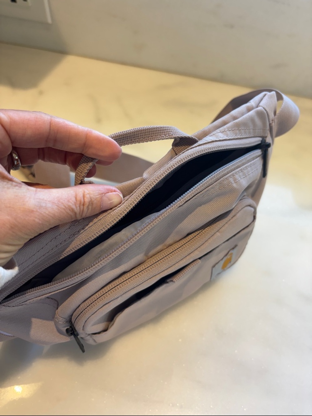 Carhartt Pink Waist Pack with Front Zip Pocket - Picture 8 of 8